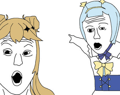 Sheet post ; dumb duo
