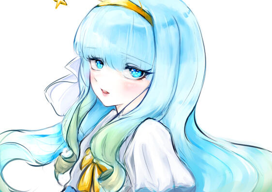Lineless coloring : Light render